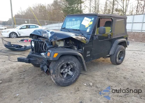 2004 Jeep Wrangler Sahara from USA, damaged, VIN 1J4FA59S84P801632